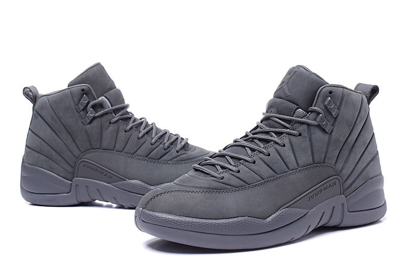 Air Jordan 12 PSNY Carbon Fibre All Black Shoes